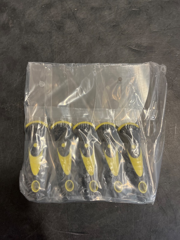Photo 1 of Rerdeim 5Pcs Putty Knife, Set, 1" 2" 3" 4" 5" Scraper, Spackle Knife, Paint Scraper, Scraper Tool, No Rusting, Perfect For Repairing Drywall, Removing Wallpaper, Mud, Plaster Scraping