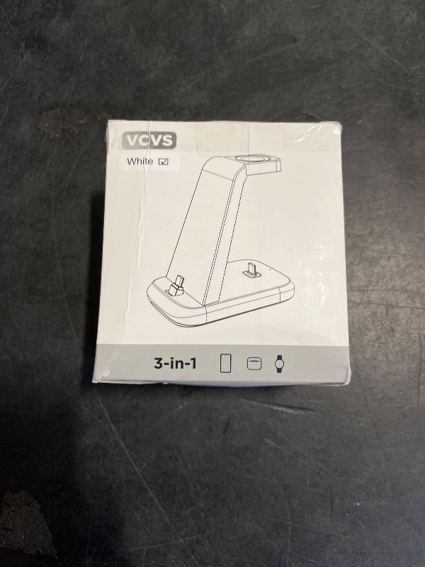 Photo 1 of VCVS 36W USB C Super Fast Charging Station for Samsung Phones Watches Earbuds, 3 in 1 Charger for Samsung Galaxy Watch Ultra/7/6/5/4/3, Galaxy S24/S23/S22/21/20,Note20/10,Z Fold/Flip 5/4,USB-C Buds