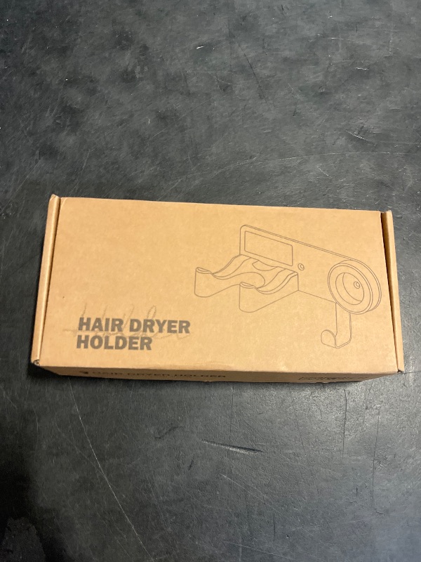 Photo 1 of Hair Dryer Holder, Adhesive Blow Dryer Holder, Hair Dryer Holder for Dyson Aluminum, Hair Dryer Holder Wall Mounted for Magnetic High Speed Hair Dryer, Hairdryer Holder for Bathroom Black UEMUSI