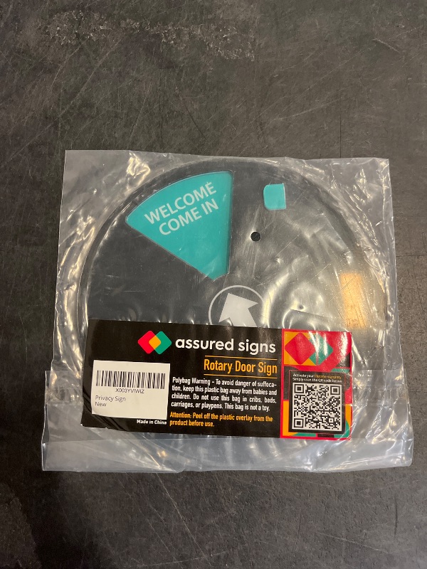 Photo 1 of Office Door Signs, Essentials - Rotating Status Door Sign - Do not Disturb, Out of Office, In a Meeting, Back Soon, Working Remotely, Welcome Come In - Dual Mounted Fit For Door, Wall or Window