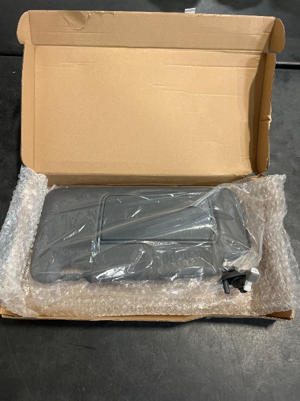 Photo 1 of Meyffon Driver Side Sun Visor Compatible with HR-V EX-L EX LX Sport 2016-2022 Replace 83280-T7W-A12ZA Front Left Side Sun Visor Dark Black Gray
