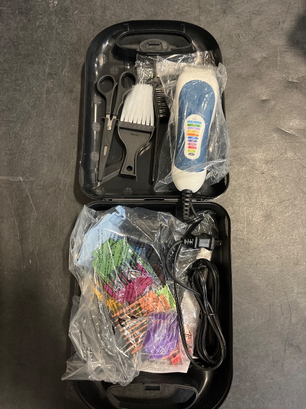 Photo 1 of Wahl Clipper USA Color Pro Complete Haircutting Kit with Easy Color Coded Guide Combs - Corded Clipper for Hair Clipping & Grooming Men, Women, & Children - Model 79300-1001M