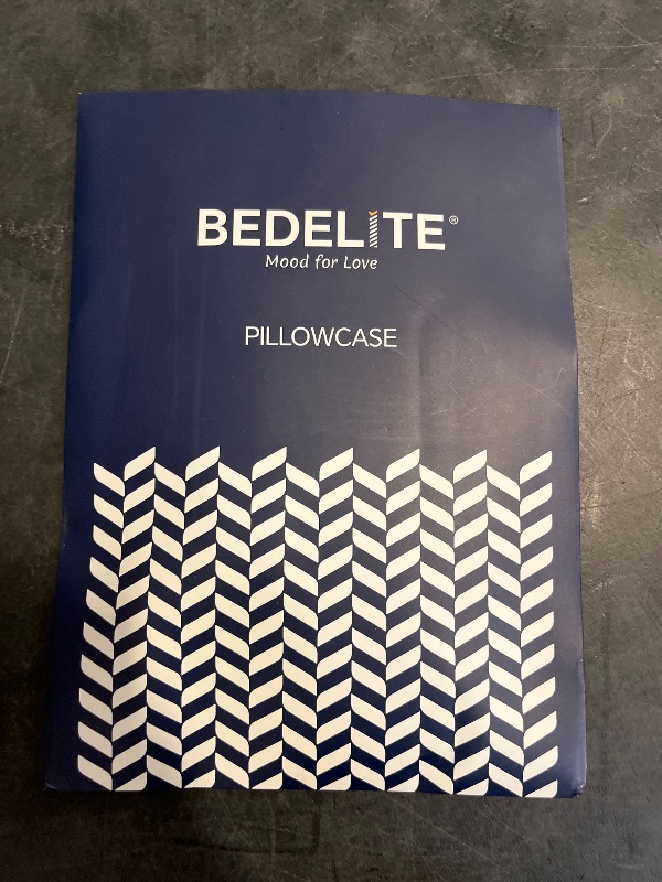 Photo 1 of BEDELITE Satin Pillowcase for Hair and Skin, Super Soft and Cooling Similar to Silk Pillow Cases 2 Pack with Envelope Closure, Gift for Women Men(13"x18" Toddler Size, Dark Grey)