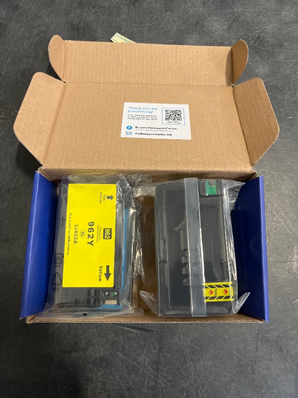 Photo 1 of 962XL Ink Cartridges Combo Pack Compatible for HP Ink 962XL 962 Black and Color Combo Pack Replacement for HP Officejet Pro 9010 9015 9016 9018 9020 9025 Printers, No e Series Printer (4 Pack)
