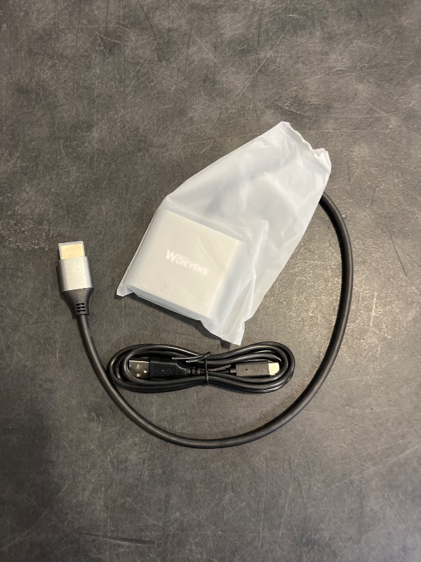 Photo 1 of HDMI to USB-C Female Cable Adapter 4K 60Hz HDR with Type C Powered,Uni-Directional HDMI Male(Source) to USB C Female(Display) Converter,Compatible with XR/AR Glasses?PS5?Switch?Steam Deck Dock?Laptop