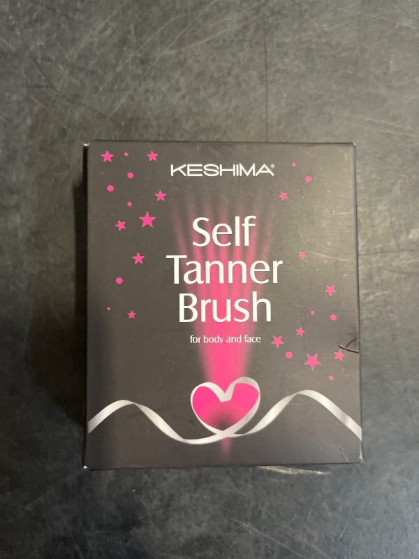 Photo 1 of Keshima Self Tanner Brush, Large Tanning Brush for Face and Body, Kabuki Tan Applicator for Smooth and Even Coverage