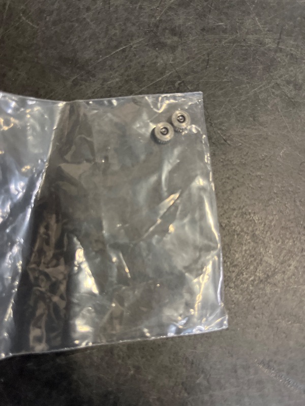 Photo 1 of uxcell 2Pcs 6mm Watch Crown Parts, Stainless Steel Flat Head Short Stem Watch Crown 2.5mm ID for Watch Repairs Silver Tone
