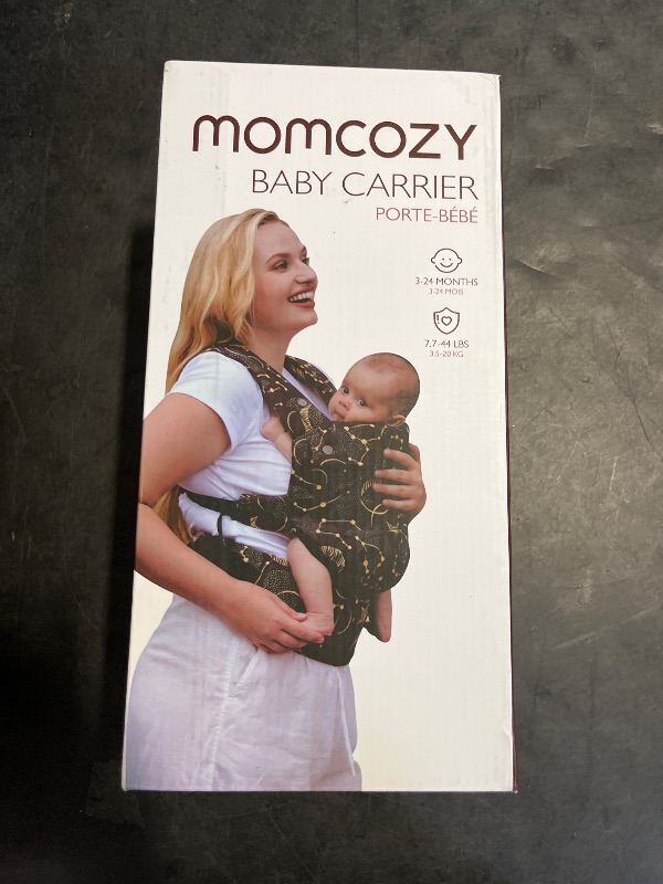 Photo 1 of Momcozy Baby Carrier - Ergonomic, Cozy and Lightweight Carrier for 7-44lbs, Effortless to Put On, Ideal for Hands-Free Parenting, Enhanced Lumbar Support, Purehug for Infant to Toddler, Khaki