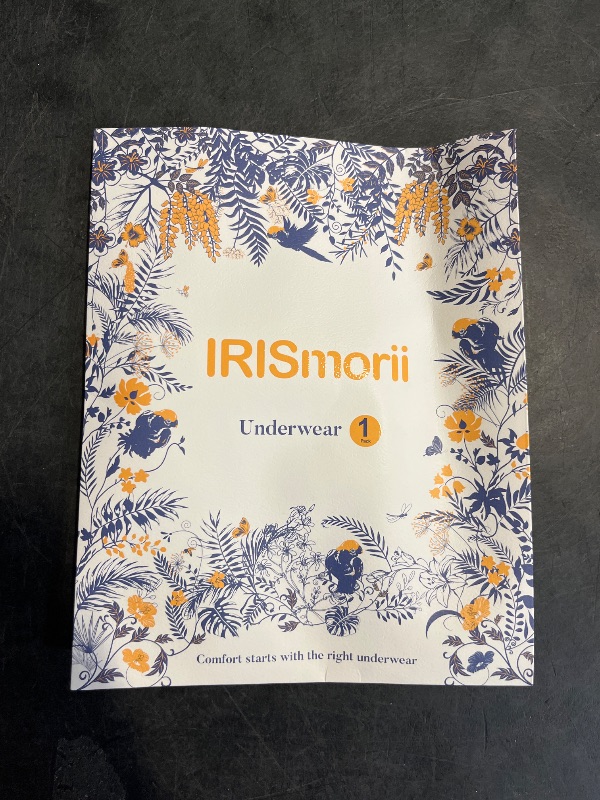 Photo 1 of (M) IRISMORII Absorbent Incontinence Underwear for Women Washable Urinary Leak Proof Brief Cotton 56 ML for Maternity Postpartum (Black M)
