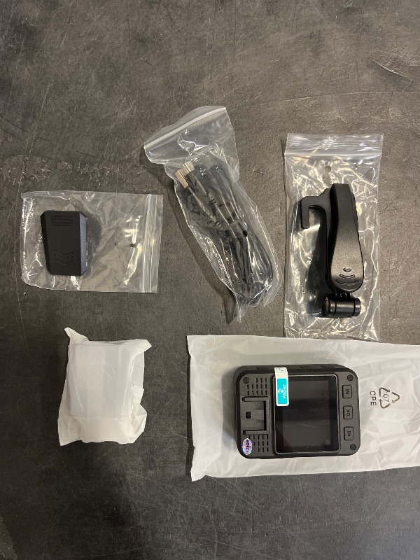 Photo 1 of CAMMHD F6 128GB 4K Body Camera, Work 12-14Hrs and Ultra Night Vision, Waterproof Body Cameras with Audio and Video Recording H.265 Video Code Police Body Camera for Law Enforcement