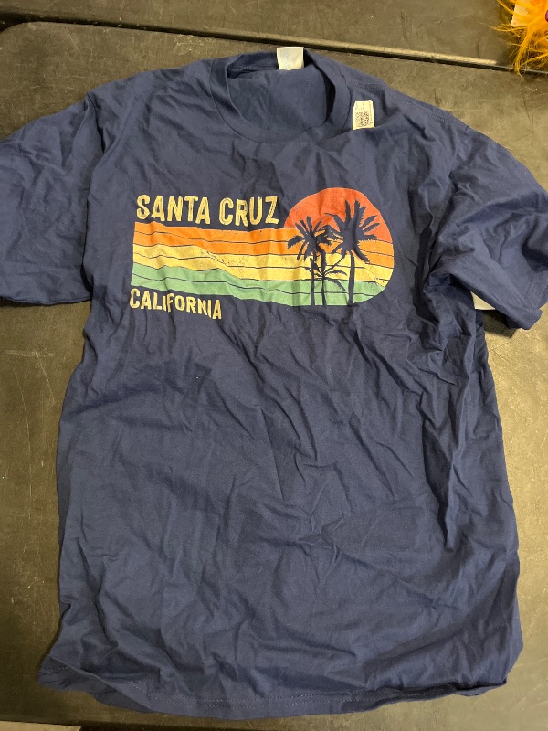 Photo 1 of (L) Santa Cruz California CA Vintage Graphic Retro 70s T-Shirt size L