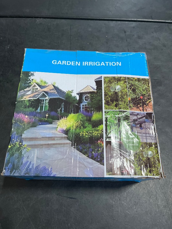Photo 1 of Drip Irrigation System for Watering Garden: 230FT Misting Sprinkler DIY Devices with Tubing Hose for Indoor Plants Outdoor Flower Beds Raised Growing Lawn Tree Patio Hydroponic