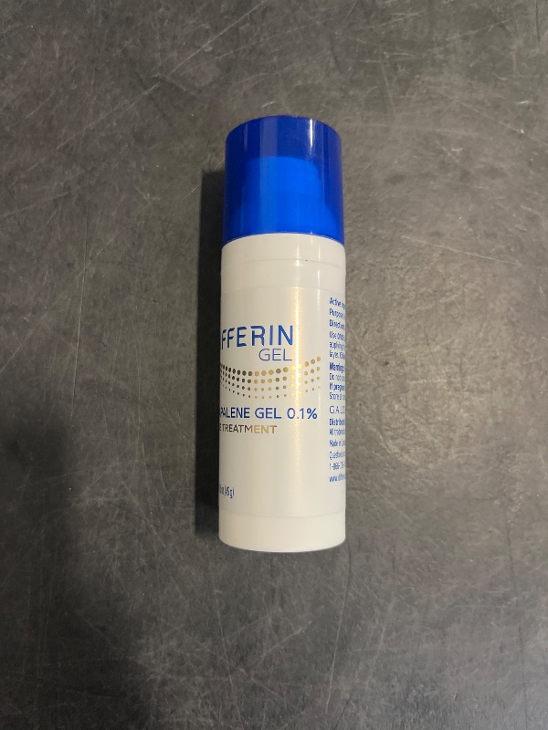 Photo 1 of Differin Acne Treatment Gel, 90 Day Supply, Retinoid Treatment for Face with 0.1% Adapalene, Gentle Skin Care for Acne Prone Sensitive Skin, 45g Pump (Packaging May Vary)