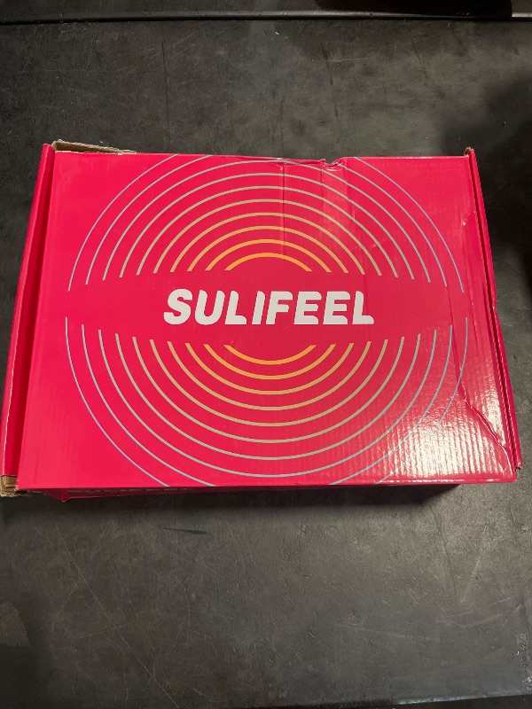 Photo 1 of (M) SULIFEEL Rainbow Unicorn 4 Size Adjustable Light up Roller Skates for Girls Boys for Kids Medium