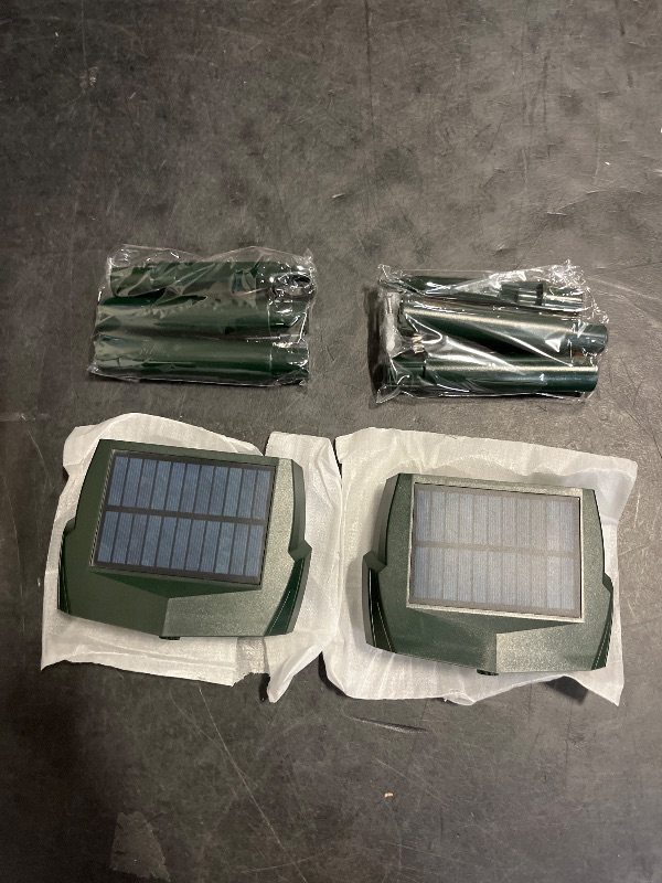 Photo 1 of 2Pack Ultrasonic Cat Repellent Outdoor Solar Animal Repellent with Motion Detection Waterproof Animal Deterrent with Flash Light Deer Repellent Devices for Raccoon Rabbit Skunk Repellent for Yard 2025