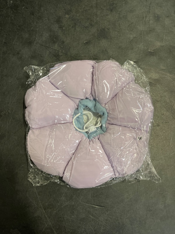 Photo 1 of Cat Cone Collar,Cute Waterproof Cat Recovery Collar,Anti-Bite Lick Wound Healing Safety Elizabethan e Collar for Cats,Purple Flower All-Season Style…