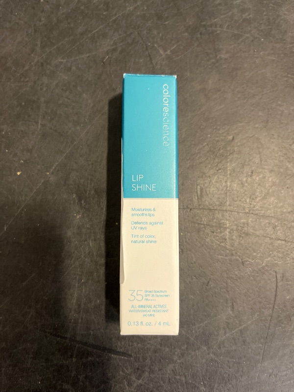Photo 1 of Colorescience Lip Gloss, Sunforgettable Lip Shine SPF 35 ,Coral , 0.12 Fl Oz (Pack of 1)