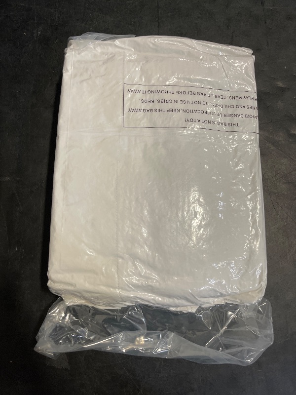 Photo 1 of Cosybay Queen Size Feather Down Fiber Comforter - Ultra Fluffy 100% Cotton Duvet Insert, All Season Hotel Luxury Bedding with Corner Tabs, 90"x90" White