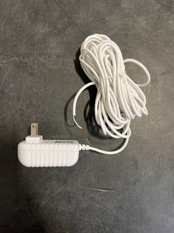 Photo 1 of C Wire Adapter for Amazon Smart Thermostat, Fit for Honeywell Nest, Ring/Wyze Video Doorbell, 24V Transformer Power Supply Cord 26 FT, with Nail Clips