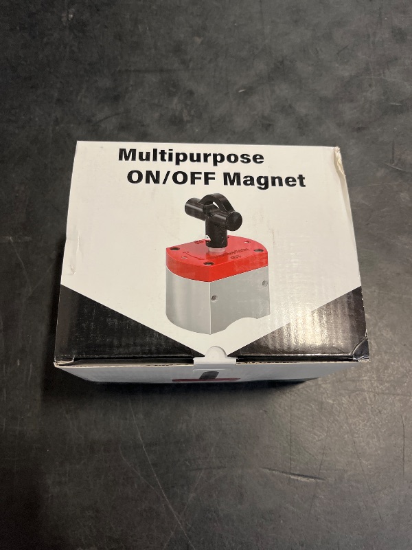 Photo 1 of Magnetpro Multipurpose Switch Magnet, 660 LB Pull-Off Force Switchable Magnetic System, On/Off Magnet for Lifting, Working&Welding Positioning, Liquid Filtration, Automation, Metal Separation