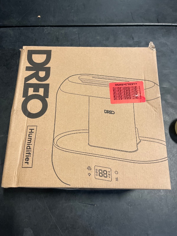 Photo 1 of Dreo Smart Humidifiers for Bedroom, Top Fill 4L Supersized Cool Mist Humidifier with Nightlight, 32H Runtime, Touch/APP/Voice Control, 28 dB Quiet Ultrasonic Humidifiers for Large Room, Baby, Plants