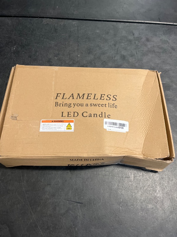 Photo 1 of kakoya Flickering Flameless Candles Battery Operated with Remote and 2/4/6/8 H Timer Plexiglass Led Pillar Candles Pack of 9 (D2.3"xH 5"6"7")with Realistic Moving Wick Candles for Home Decor(White)