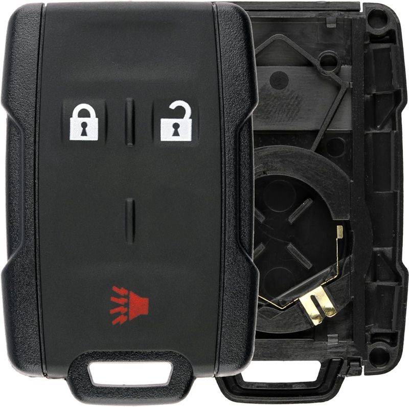 Photo 1 of KeylessOption Keyless Entry Remote Control Car Key Fob Case Shell Button Pad Outer Cover for M3N-32337100