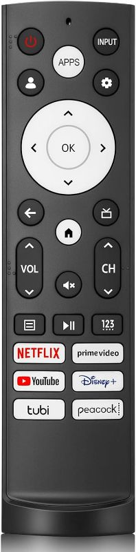 Photo 1 of Replacement Remote Control for Hisense Smart Google TV?for Hisense UHD 4K ULED Google TVs ( 2 PACK )