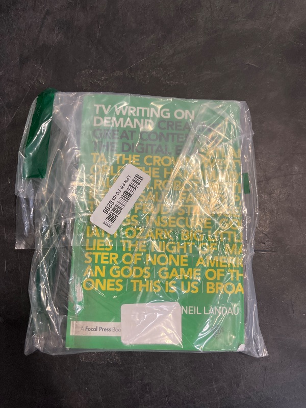 Photo 1 of TV Writing On Demand: Creating Great Content in the Digital Era 1st Edition