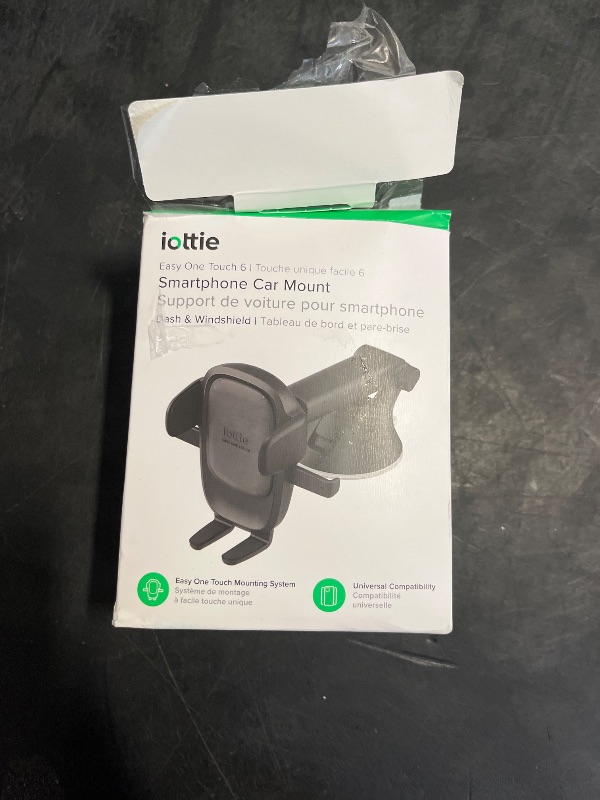 Photo 1 of iOttie Easy One Touch Advanced Universal Car Mount Dashboard & Windshield Suction Cup Phone Holder for iPhone Samsung, Google, All Smartphones