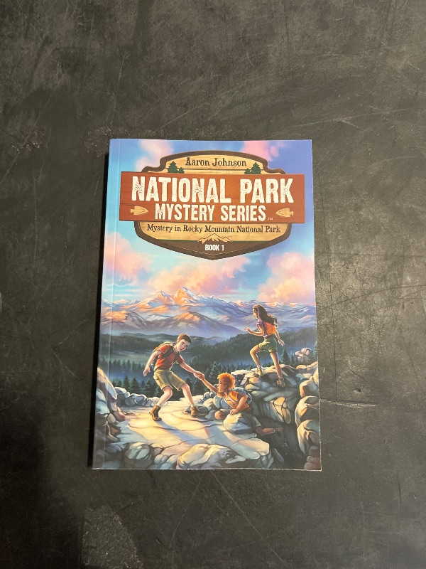 Photo 1 of Mystery In Rocky Mountain National Park (National Park Mystery Series) Paperback