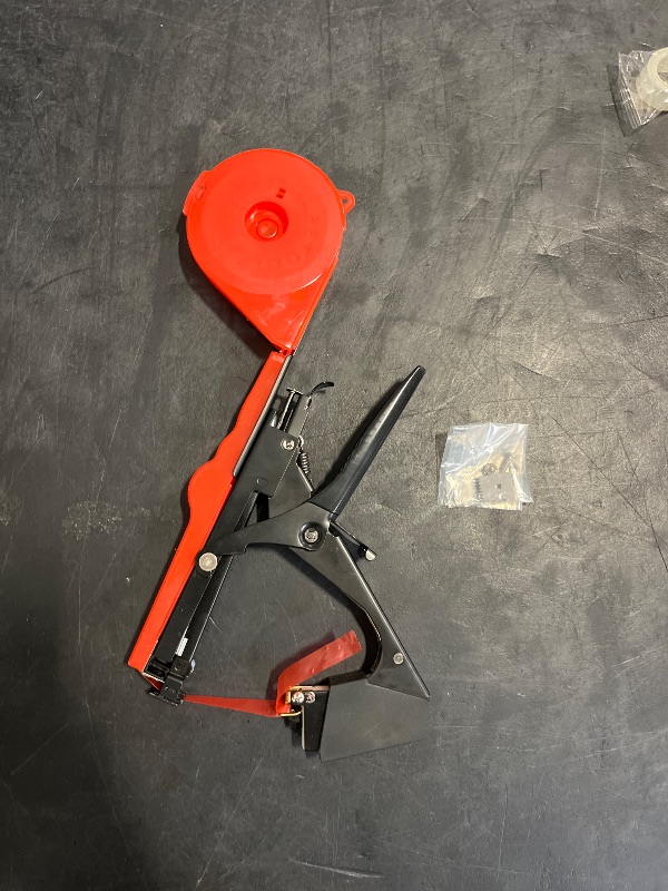 Photo 1 of Plant Tying Machine Gardening Plant Vine Tying Tool with 20 Rolls of Tapes+10000pcs Staples, for Vegetable Grape Cucumber Tomato Flower and Pepper
