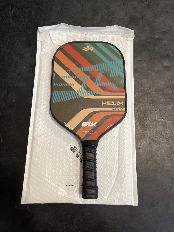 Photo 1 of SLK Helix Pro Pickleball Paddle | Carbon Fiber & Fiberglass Hybrid Face | Thermoformed Carbon Fiber Core | Unmatched Control | Grooves