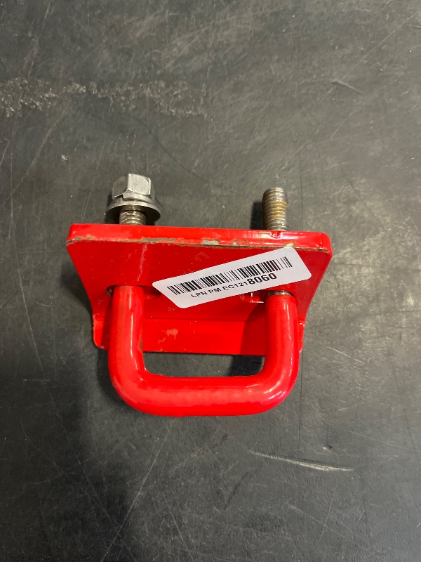 Photo 1 of TOWKING Hitch Tightener Anti Rattle Stabilizer for 1.25" to 2" Hitches, 304 Stainless Steel with Rubber Coated, Red
