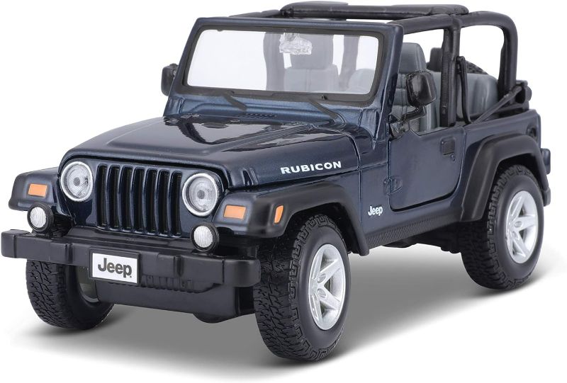 Photo 1 of Maisto 1:27 Scale Jeep Wrangler Rubicon Diecast Vehicle (Colors May Vary)
