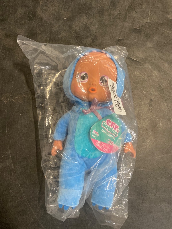 Photo 1 of Cry Babies Disney 9" Plush Baby Doll Tiny Cuddles Inspired by Disney Stitch That Cry Real Tears for Kids Age 18 Months and Up