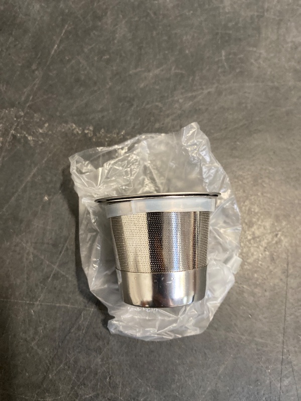 Photo 1 of Reusable k Cup Coffee pod Filters,Universal stainless steel Refillable k Cups Filter Use for Keurig 2.0 and 1.0 Coffee Makers-machine(1pack)…