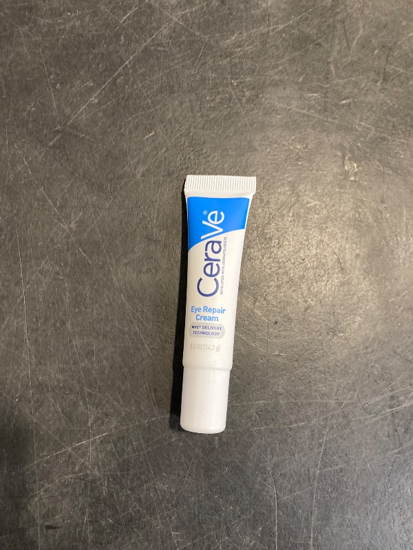 Photo 1 of CeraVe Eye Repair Cream, Under Eye Cream For Puffiness And Bags Under Eyes, Hyaluronic Acid + Niacinamide + Marine Botanical Complex, Oil Free & Opthalmologist Tested