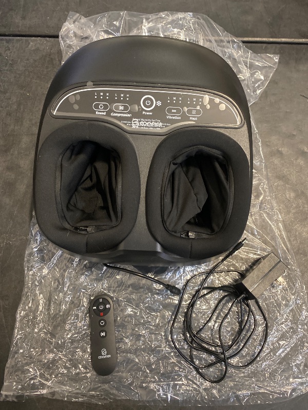 Photo 1 of COMFIER Shiatsu Foot Massager with Heat,Feet Massager Machine for Plantar Fasciitis Neuropathy, Gifts for Him/Her, Remote Control,Pause Function,UP to Men Size 13, Foot Massage