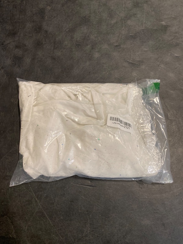 Photo 1 of (M) ShawGobow Sparkly Outfits for Women,One Shoulder Ruched Bodycon Short Prom Dress,Sexy Dresses Cocktail Homecoming Nye White Medium