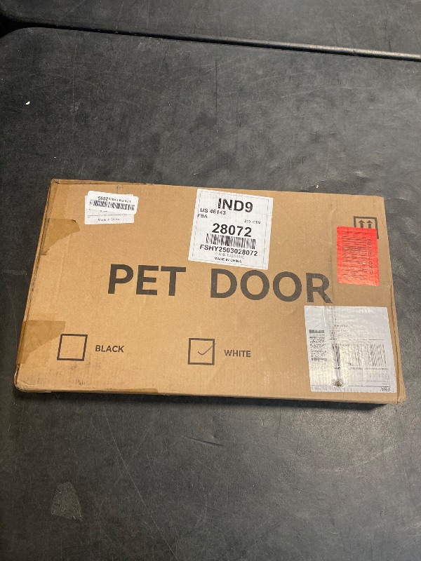 Photo 1 of Fldofaves Dog Gate - 18"-45" Adjustable Extra Wide Metal Short Dog Gate to Step Over, 10" Tall Small Pet Gate with 3 Extension Kits, Pressure Mounted for Doorways & Stairs