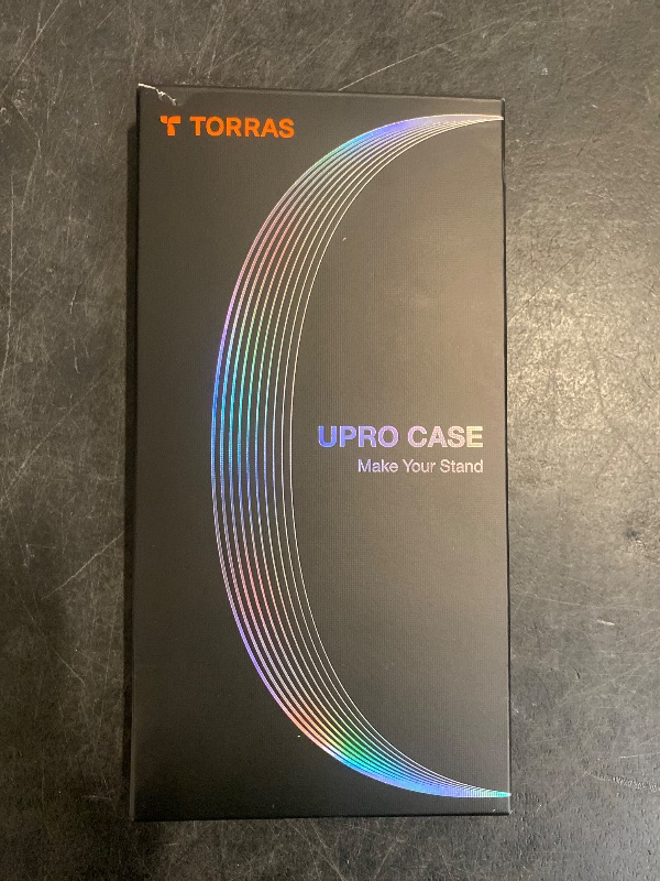 Photo 1 of TORRAS Strong Magnetic & Seamless Stand for Samsung Galaxy S24 Ultra Case, Fit for MagSafe, Mil-Grade Drop Protection, Kickstand for Samsung Galaxy S24 Ultra Case, Translucent Back/Black Edge
