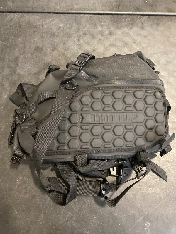 Photo 1 of Rhinowalk Motorcycle Saddle Bags Waterproof Anti-Vibration Motor Side Bags Shoulder Bag Motorbike Panniers 28L(14L*2) for most Adventure and Sport Motorcycle Racks, 1 Pair