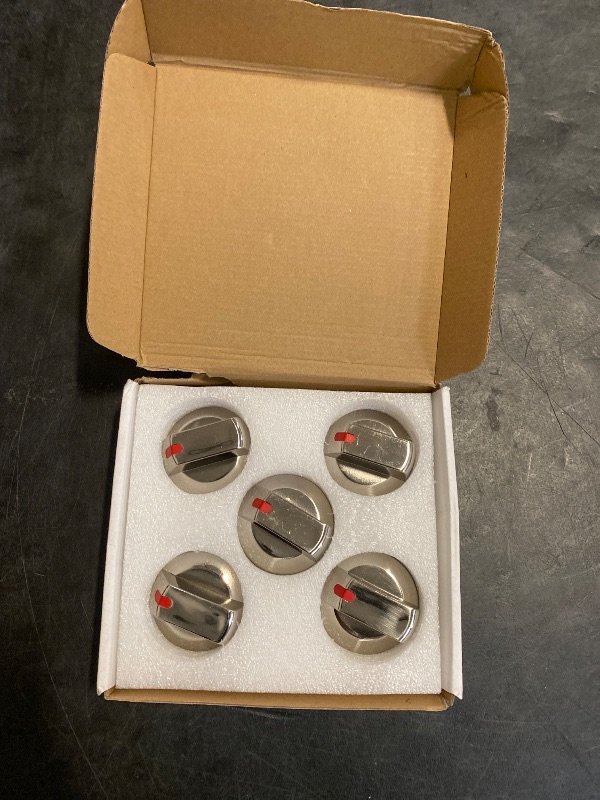 Photo 1 of TOMOON DG64-00473A High - Strength Steel Stove Knobs Replacement for SAM-Sung Gas Range Oven - Perfect Fit for NX58H5600SS, NX58J5600SG/AA, NX58F5500SS & More Sa-msung Oven Gas Range Models