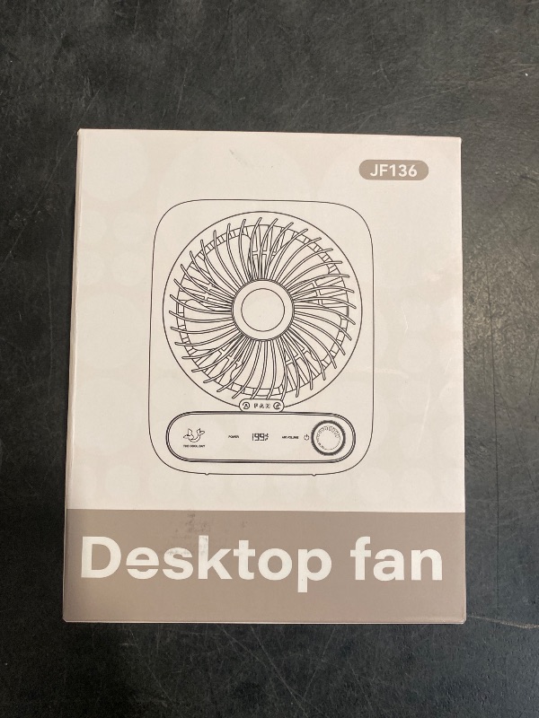 Photo 1 of Shintrend USB Desk Fan - Rechargeable Portable Battery Powered Fans, Ultra Quiet 180° Foldable, Variable Speed Small Personal Fan for Bedroom Office Travel Camping Cruise (1, Black)