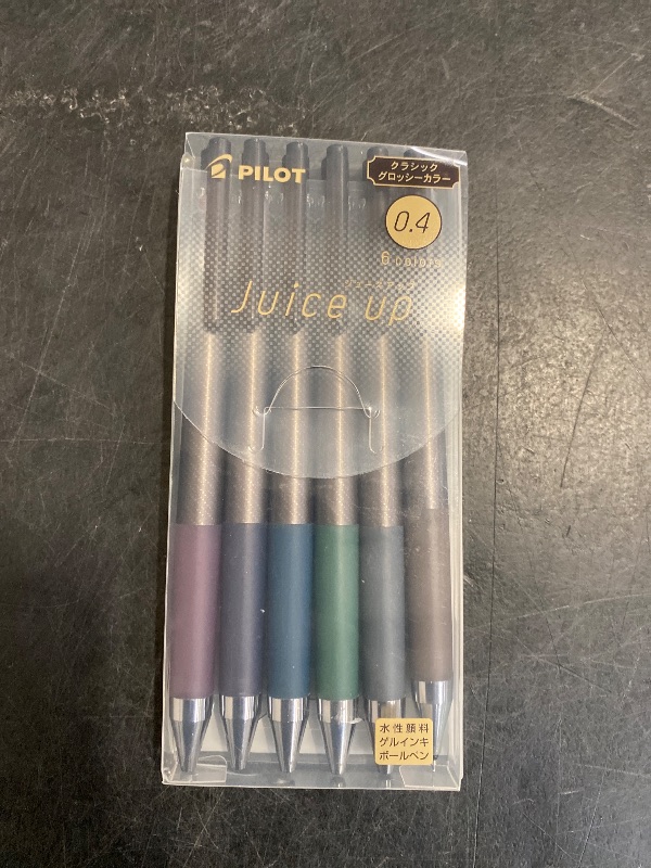 Photo 1 of Pilot LJP120S46CCG Gel Ballpoint Pen, Juice Up, 0.4, Classic Glossy Colors, 6 Colors