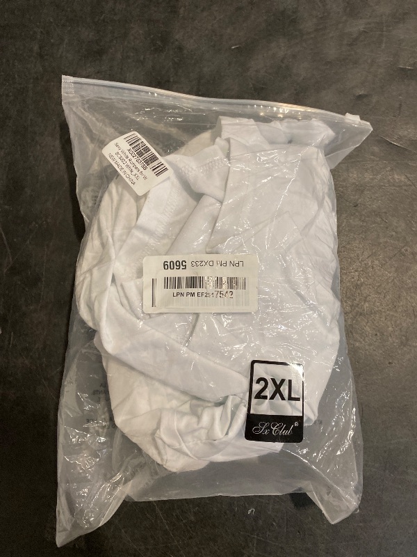 Photo 1 of (2XL) Sexy White Rompers for Women Dressy Summer Outfits Tank Top Backless Ruffles Shorts Pants Jumpsuit with Belt Pockets Zipper(XX-Large)