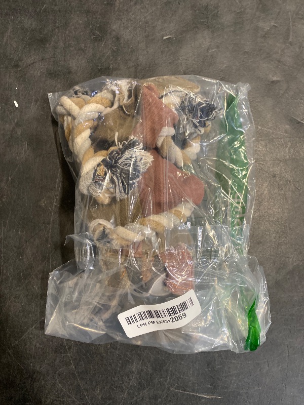 Photo 1 of IOKHEIRA Dog Toys for Aggressive Chewers,Tough Indestructible Dog Toys,Squeaky Dog Toys for Large Dogs,Durable Dog Chew Toys (Auburn)