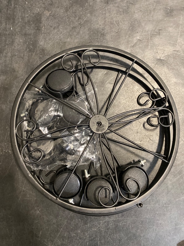 Photo 1 of Chinpakden 10.24" Plant Caddy with Wheels - Plant Stand with Wheels, 360° Lockable Plant Rollers Plant Dolly, Plant Tray with Casters for Indoor and Outdoor, 2 Pack.
