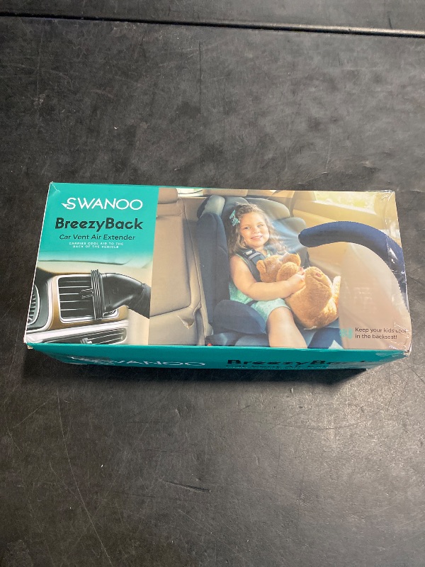 Photo 1 of Swanoo Car AC Vent Extender | Air Vent Hose for Backseat | Directs Cool or Hot Air to Kids & Pets | Universal Fit | Extends Up to 10 FT | AC Tube for Baby Car | Back Seat Air Conditioning | BreezyBack